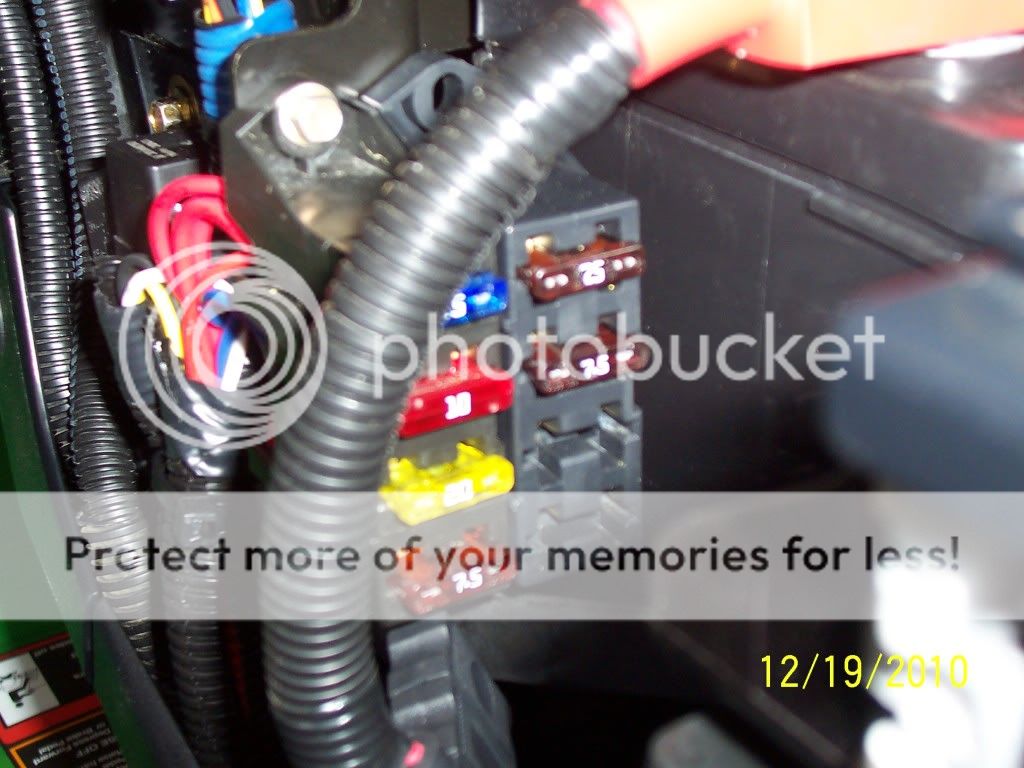 A few X540 mods... - MyTractorForum.com - The Friendliest ... john deere x540 fuse diagram 